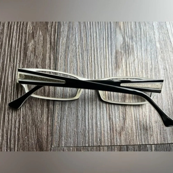 Prodesign Denmark Eyeglasses Frames 4629 White Gray Black Clear‎ 49-17-135 main image 4